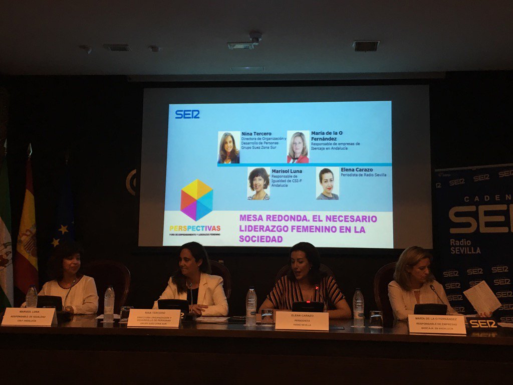 _VanesaNavarro's tweet photo. "El necesario liderazgo femenino en la sociedad", ahora en #perspectivasSer. Liderazgo si, pero igualdad primero. https://t.co/zrGteqiIpA