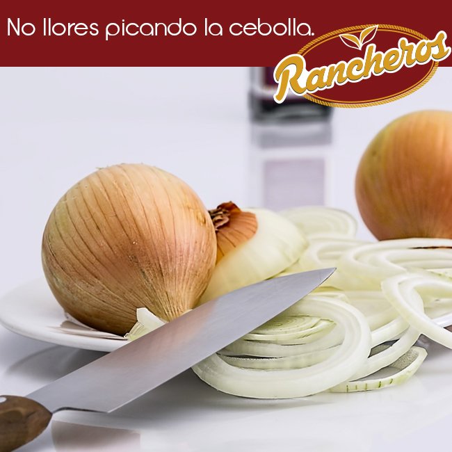 somosrancheros's tweet photo. #TipsRancheros Antes de picar la cebolla déjala en el congelador por 30 minutos sólo si luego vas a freírla #SanAntonioDeLosAltos #LaCasona https://t.co/4csSIxkRq5