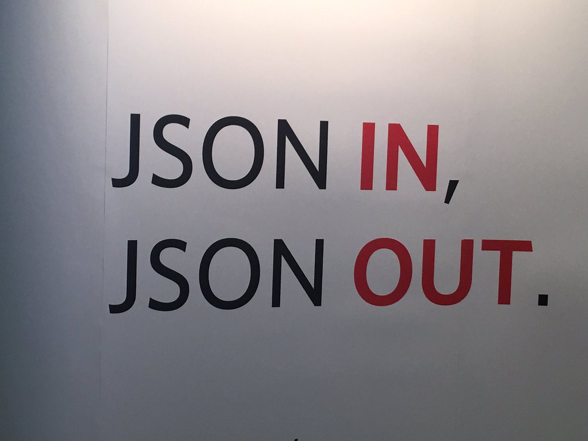 nivertech's tweet photo. Logical conclusion: JSON == garbage ;) https://t.co/tzveKv4qdS