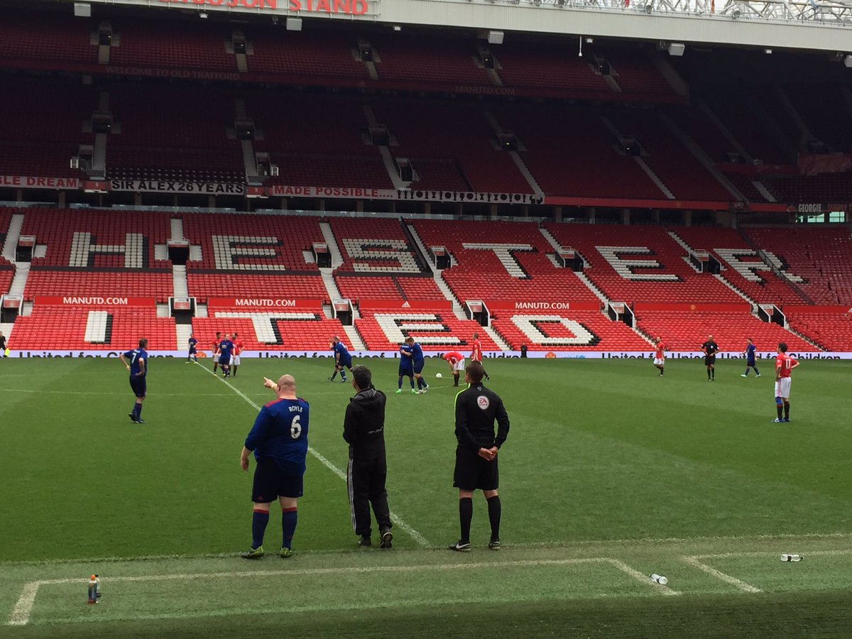 ⚽️ 3-5 at Old Trafford. <a href="/ManUtd/">Manchester United</a> Away 9 #DavidLarge latches onto a great pass from No 8 Thursby to score his 4th of the game! (58mins)