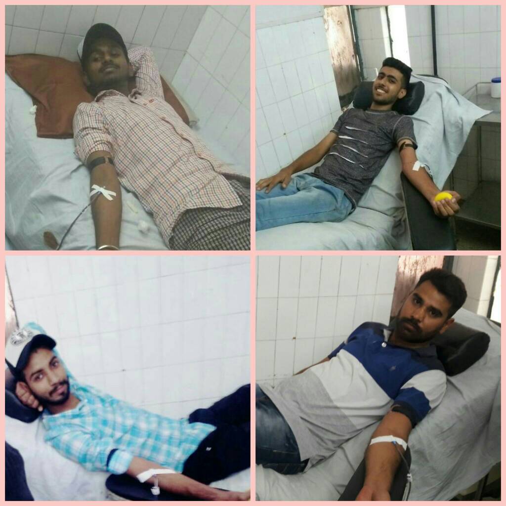 TheWelfareWork's tweet image. Blood donated by @GreenSwelfares members in civil hospital moga to needy patients