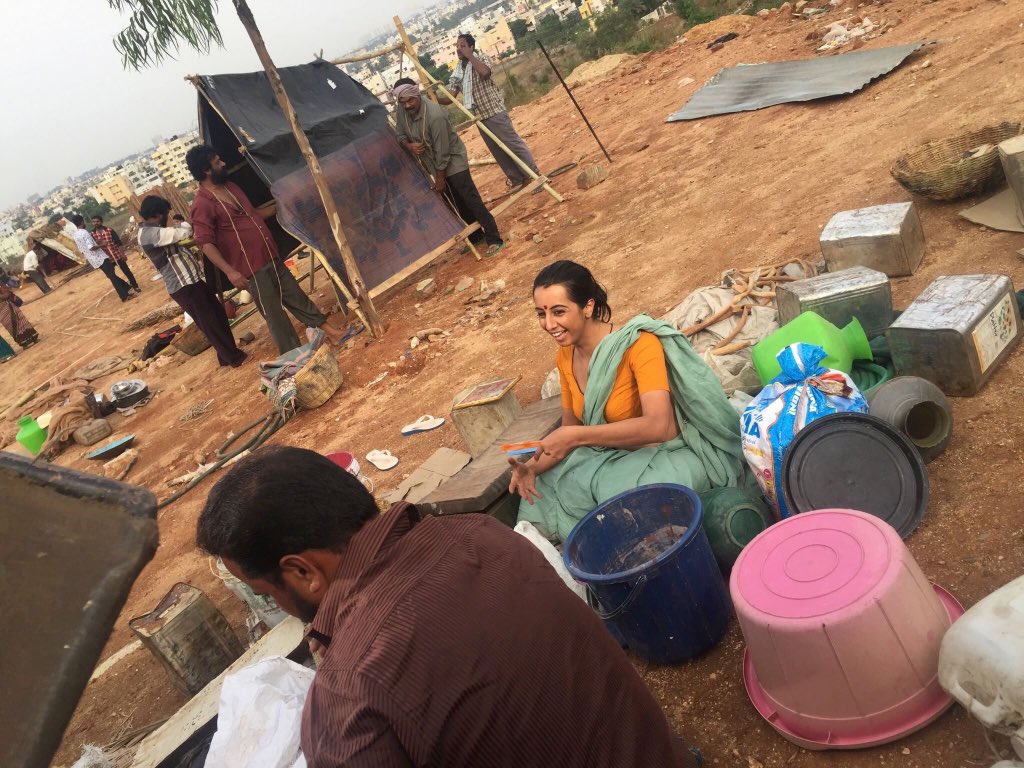 malayalam_box's tweet photo. Such a courage ❤❤❤
South India's Glam baby @actressanjjanaa 
#Makethedifferent character 
#savitri in #dandupalyam2 https://t.co/eVdAIlkAEs