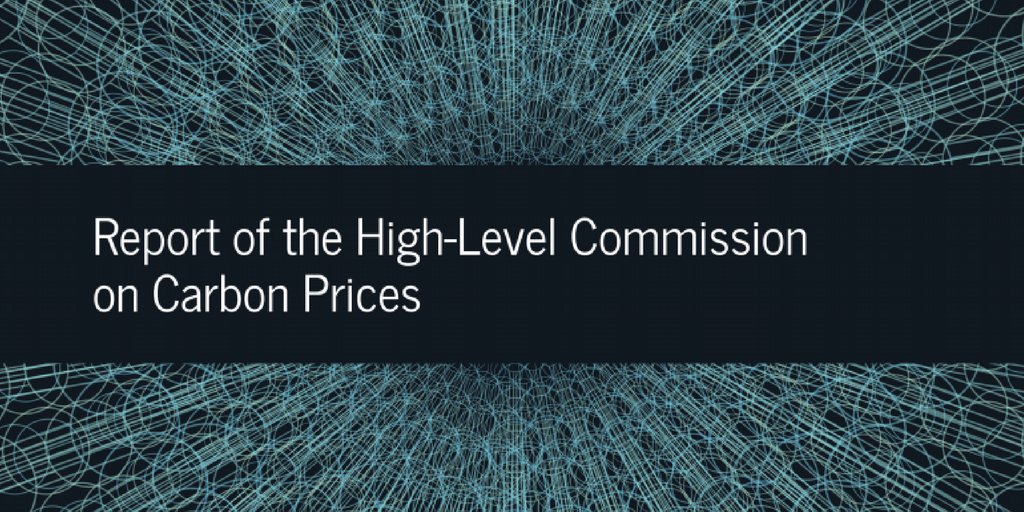 WBG_ClimateEnv's tweet photo. Report from leading economists says we need a strong #PriceOnCarbon to tackle #ClimateChange &amp; reach #ParisAgreement https://t.co/Ux080srxzq https://t.co/m5ieGMk4Tn