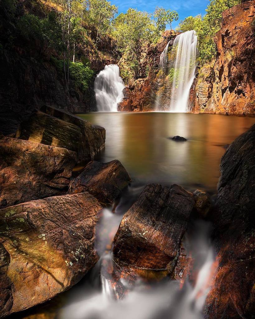 Chrystal__H's tweet photo. The Top End = a waterfall wonderland. And there's a bonus, because the weather is so damn nice after the wet seaso… https://t.co/Wnn57NvdtV https://t.co/7KnUSOzBGA