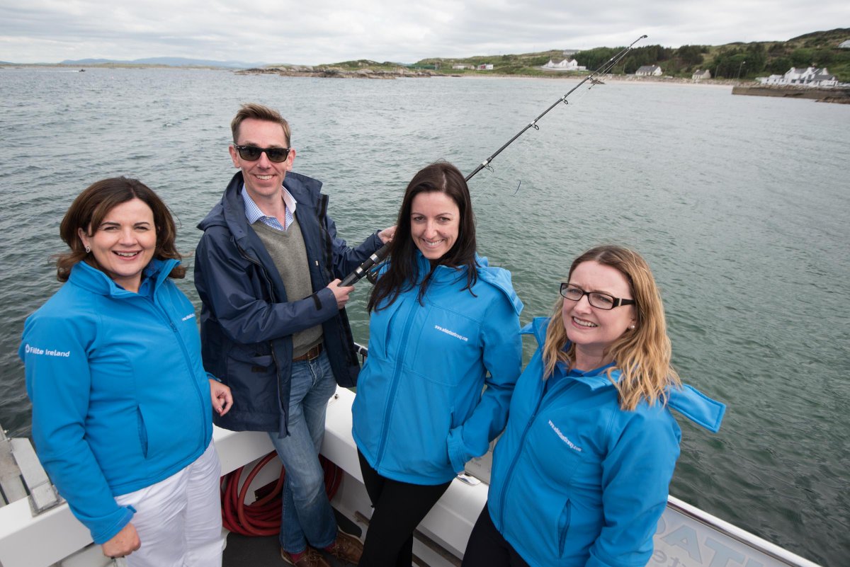 Failte_Ireland's tweet photo. Looks like the West is already delivering for @RyanTubridyShow as they begin a week of live #WildAtlanticWay broadcasts https://t.co/yAdurwIqzQ