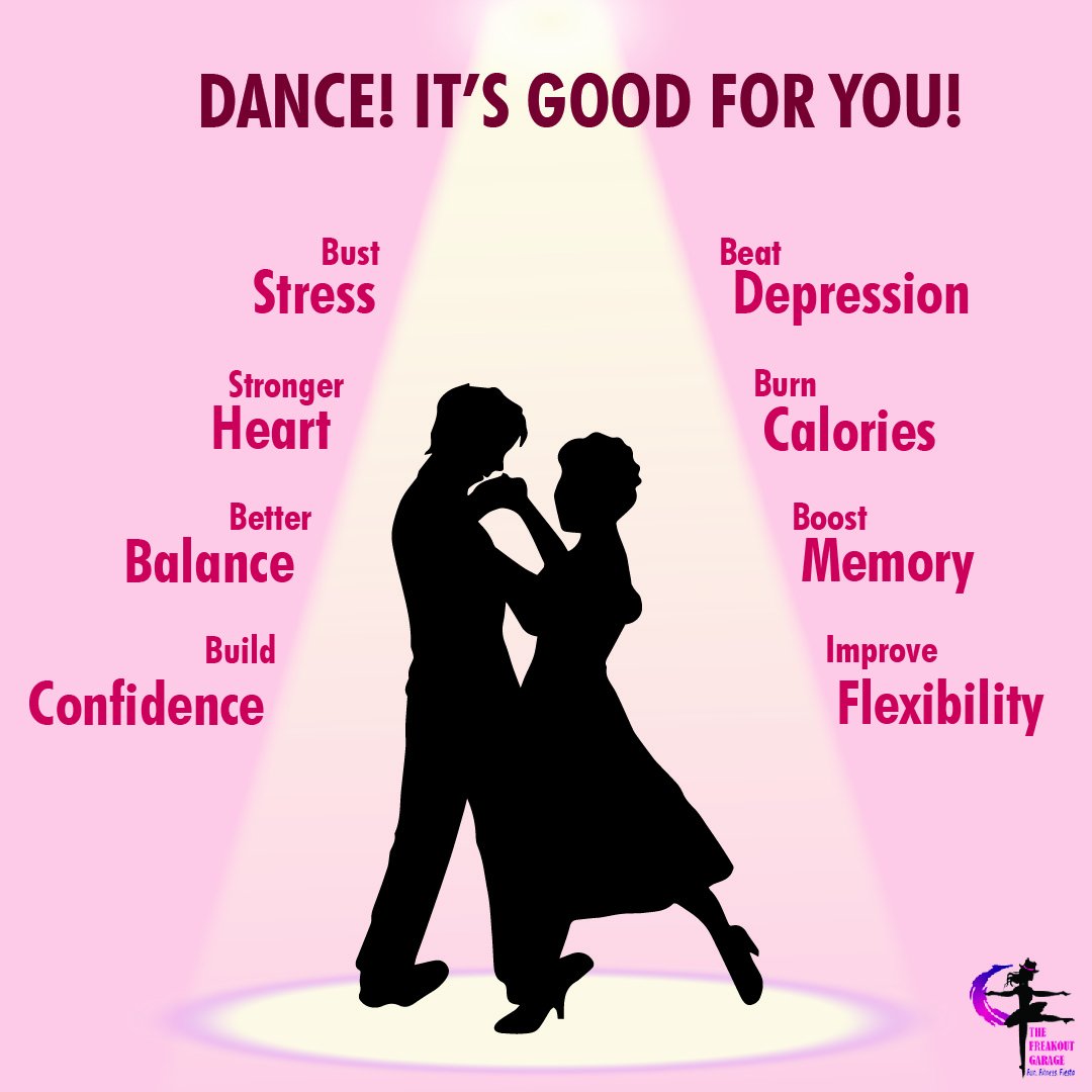 freakoutgarage's tweet photo. Dance is simply one of the best workouts. Here are the various reasons why you should get your dancing shoes on...NOW! #BenefitsOfDancing https://t.co/LQoSMIhKwb