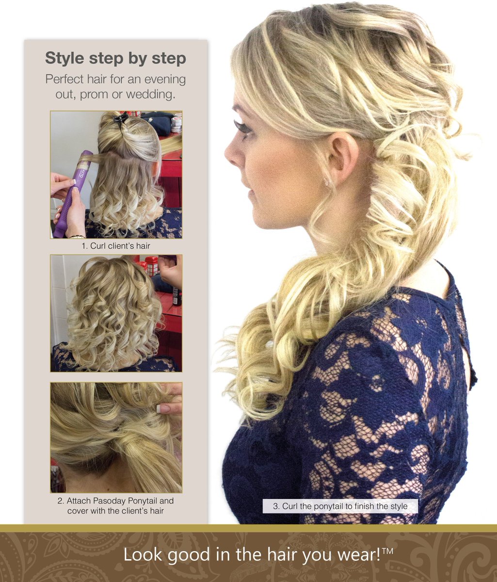 Flip In Hair On Twitter Step By Step Side Ponytail Hairstyle