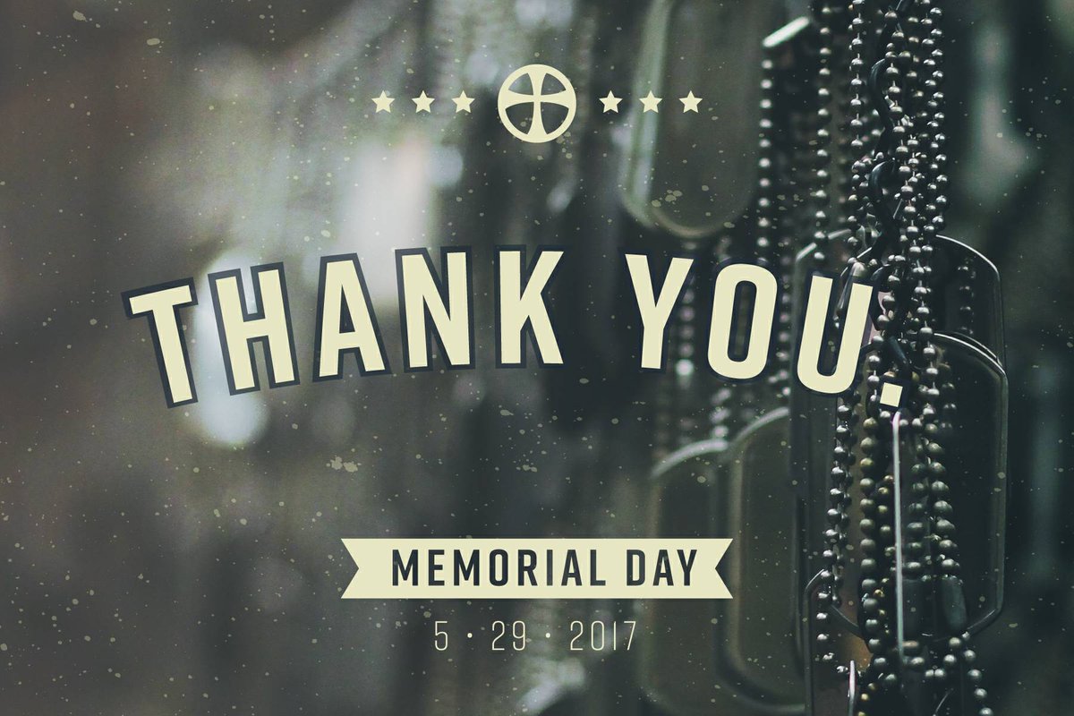TheSummitKville's tweet photo. To those who have paid the ultimate sacrifice in preserving our freedom, we say thank you. https://t.co/hpgVVCiY5F