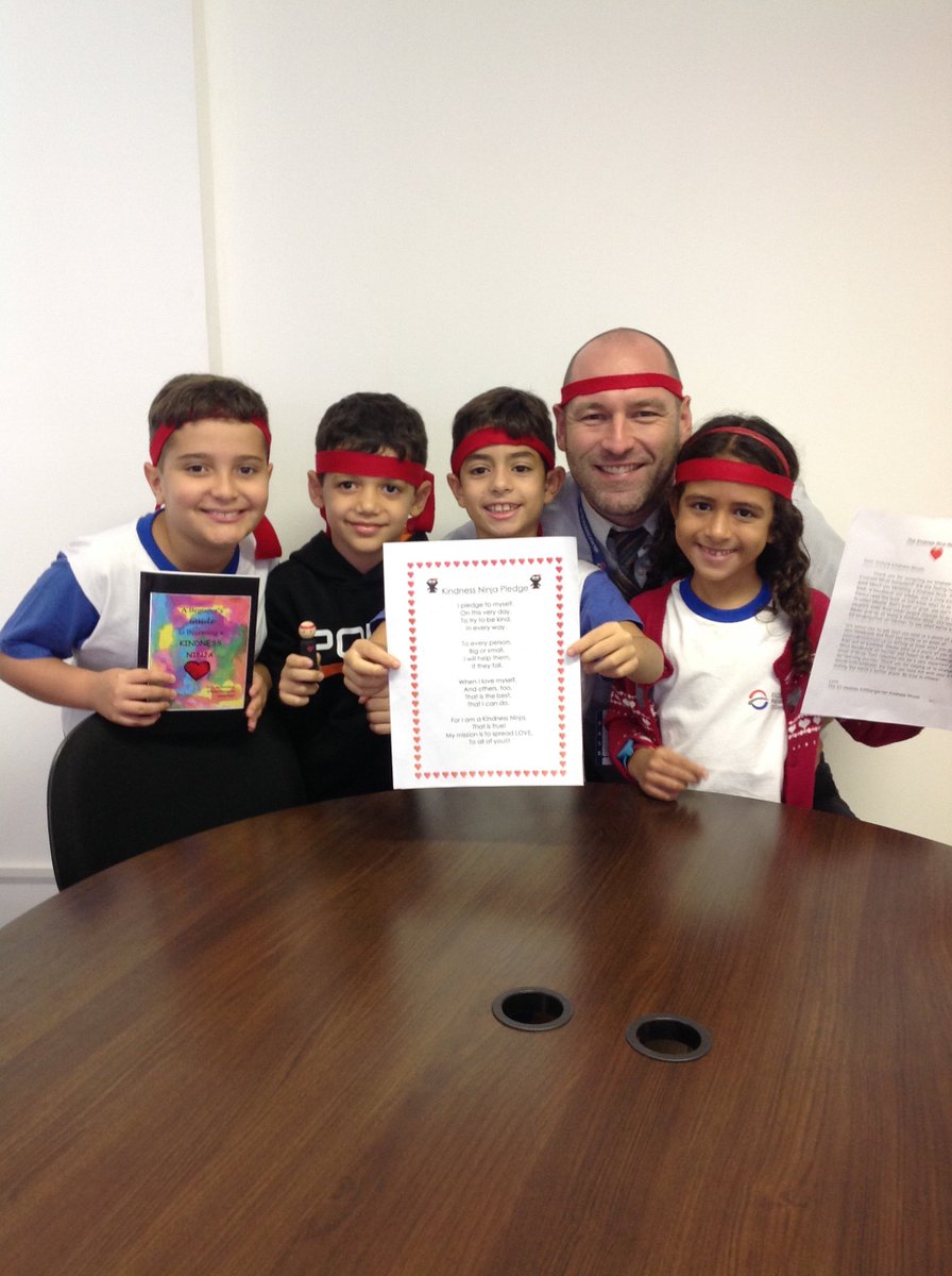 lindzmitch's tweet photo. PASB showing kindness with the 2B Kindness Ninjas and Mr. Zalba @rj_kindergarten #pasblearns #pasbofficial https://t.co/LfgWL37kVS