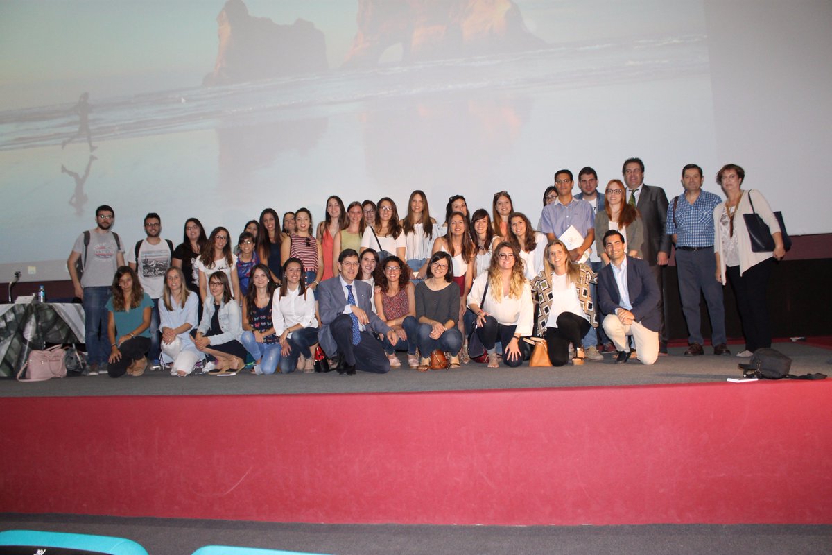coemur's tweet photo. El Colegio Enfermería Murcia @coemur en acto Bienvenida nuevos Residentes Formación Sanitaria Especializada. #EIR2017 #EnfermeríaVisible https://t.co/8vuwtpGZEm