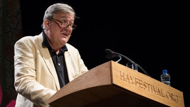bbcarts's tweet photo. Prepare! Stephen Fry @hayfestival: how technology is reshaping our world. Watch full session. https://t.co/mQwQC8j8oe   #stephenfry #Hay30 https://t.co/V9TF6yiBWD