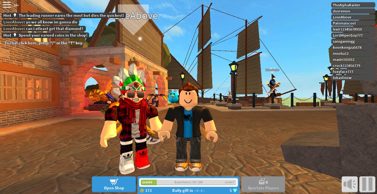 Thealpharaider On Twitter Played The Roblox Deathrun Scince