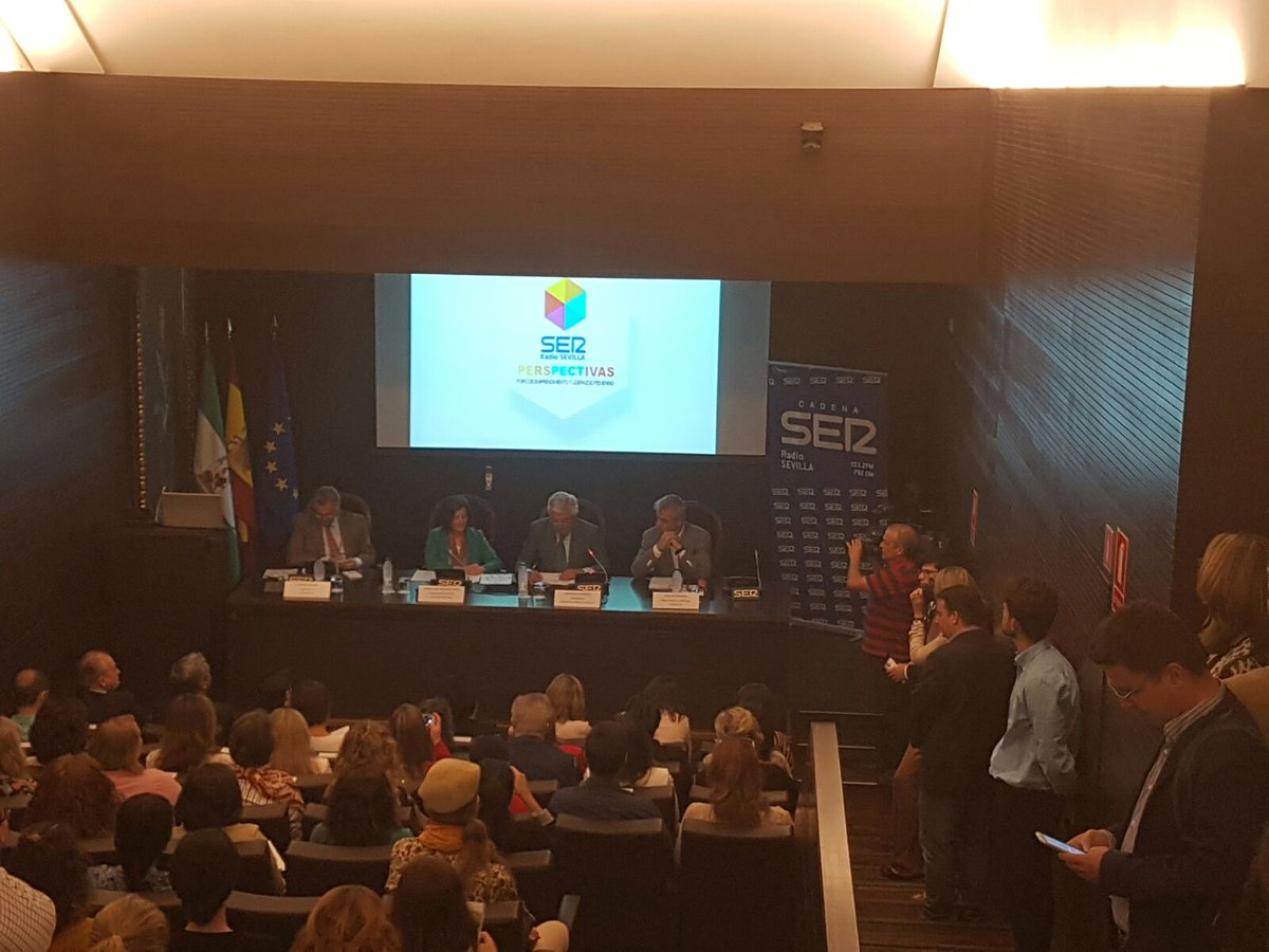 InfoHidralia's tweet photo. Gracias a todos los ponentes y asistentes, es nuestro tercer año colaborando con #perspectivasSer de @RadioSevilla, todo un éxito de jornada https://t.co/0gIdcBtYWw