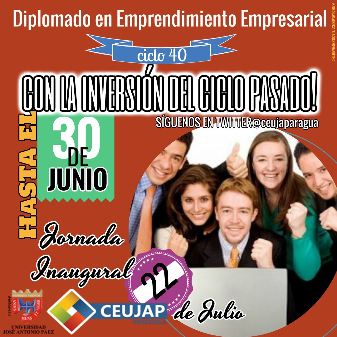 ceujaparagua's tweet photo. #29May
#FelizLunes
Primer dia de una nueva semana! 7 oportunidades para luchar por tus objetivos!
Dejanos acompañarte!
#UNETEalCEUJAP https://t.co/B135qLd7tE