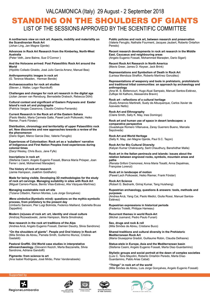 GEPNUSC's tweet photo. O GEPN-AAT estará no Ifrao2018 (Valcamonica, Italia).
O Call for Papers xa está aberto. Animádevos a participar! https://t.co/9WyQTwXxOk
