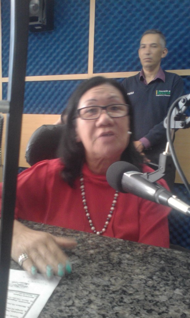 #Ahora La China Vargas invita a la marcha revolucionaria de este martes en Ciudad Bolivar