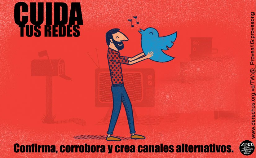 _Provea's tweet photo. Sé responsable al replicar información. ¡Cuida tus redes! https://t.co/Xgj2oojtvM