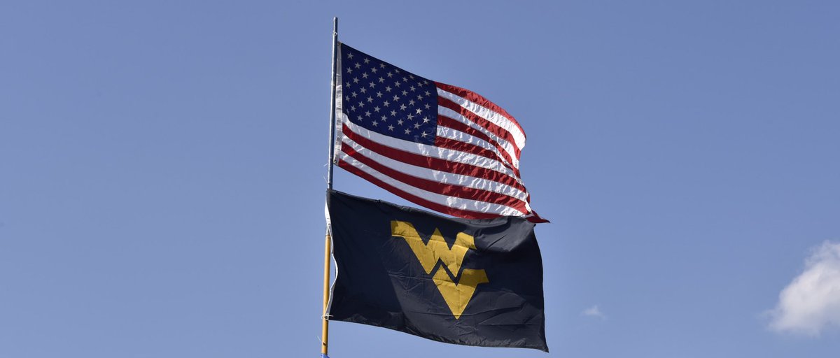 WVUSports's tweet photo. This #MemorialDay, we remember and thank all the brave men and women who paid the ultimate sacrifice while serving our country. https://t.co/0VOXXaIgDm