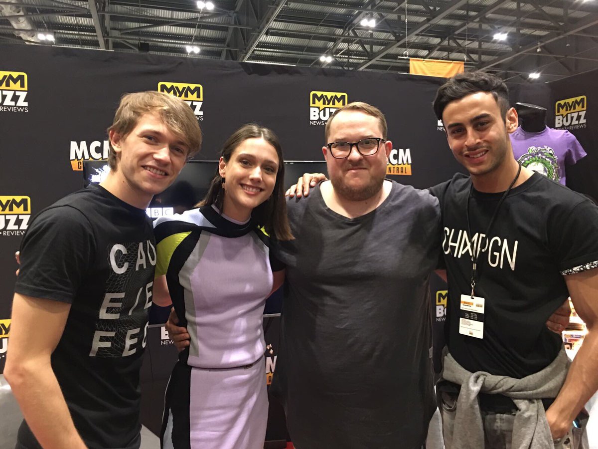 tonypiroth's tweet photo. @Gregory_Austin @iFadyElsayed and Sophie Hopkins thank you for joining me on the @MCMBUZZ sofa it was so much fun!

#mcmldn17 #mcmcomiccon https://t.co/2fgluWPwOZ