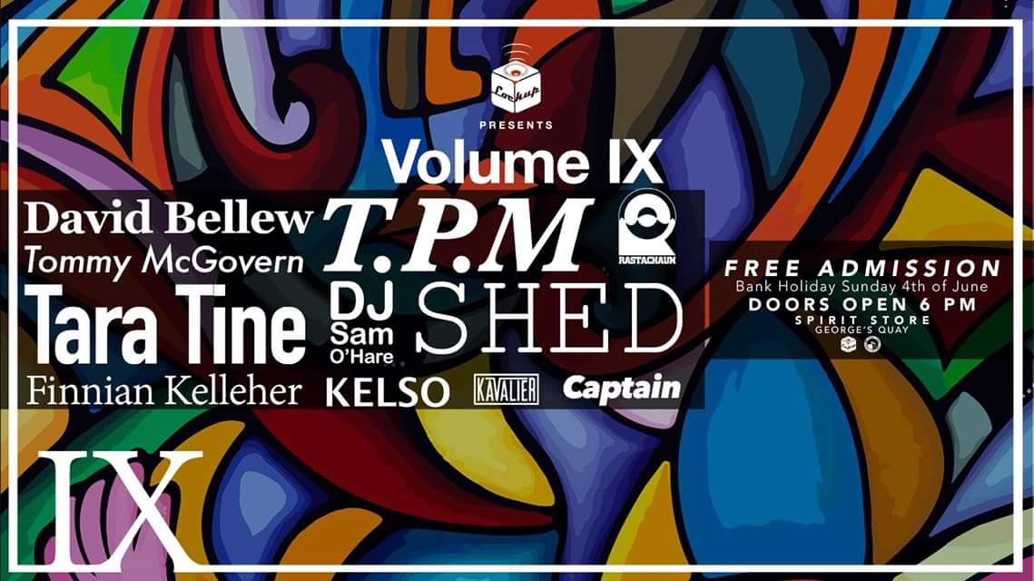 SpiritStore's tweet photo. Today! @lockupdundalk Vol IX 
1 Day Fest from 6pm ft TPM, Shed, Kelso, Finnian, Captain, Kavalier, DJ Sam O'Hare https://t.co/B5IS7PlKU5