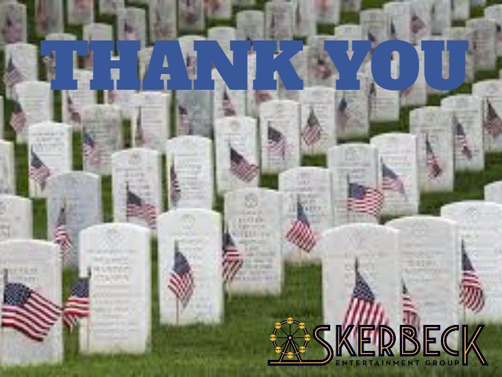 Grateful to those who served and lost their lives for our freedom