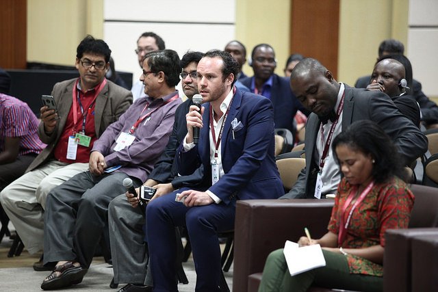 AfDB_Group's tweet photo. One week ago, the #AfDBAM2017 was opening in #Ahmedabad! #ICYMI, watch the Opening Press Conference here : https://t.co/pt9FOjs97K https://t.co/OvSRYZiLhJ