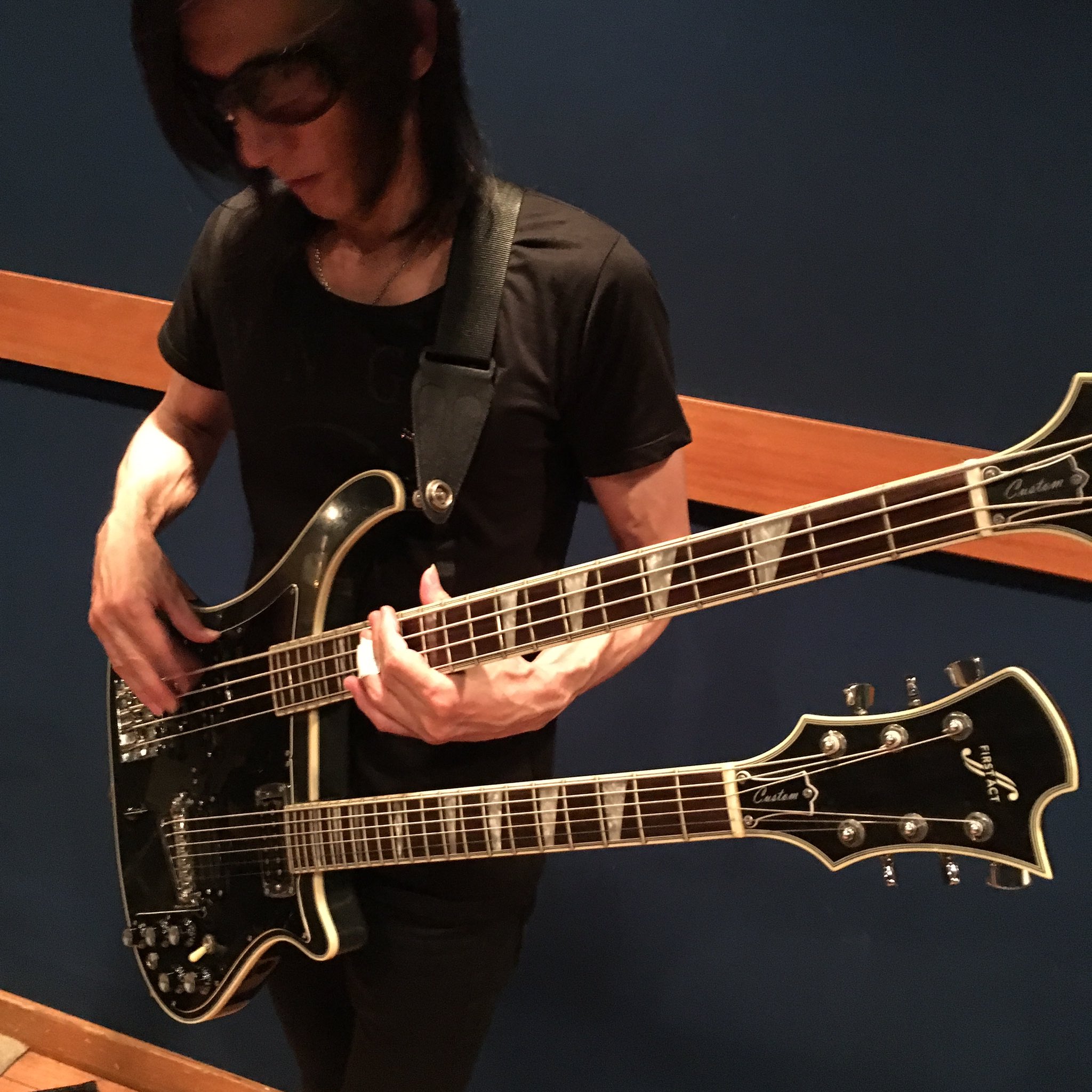 Boris double 2024 neck guitar