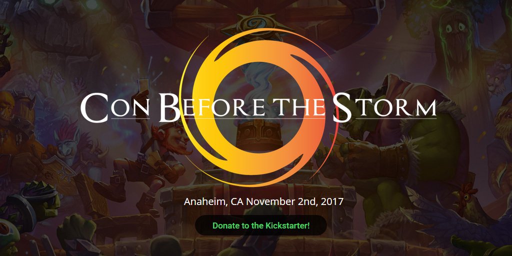 ConBeforeStorm's tweet image. Less than 15 hours left to go! Help us hit our final stretch goal, every little bit helps! Tiers for all budgets kickstarter.com/projects/d20cr…