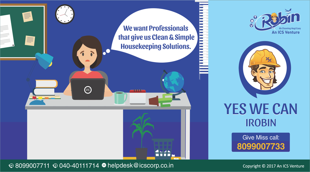 IRobin_in's tweet photo. Looking for Professional cleaning services?
#IRobin is here to help you. https://t.co/FopCrD5H2b