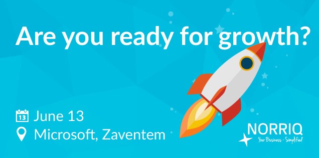 Discover how NORRIQ offers integrated solutions on the entire MS Dynamics platform! Free seminar 13/06 <a href="/Microsoftbe/">Microsoft Belgium</a> goo.gl/Gx8E9T