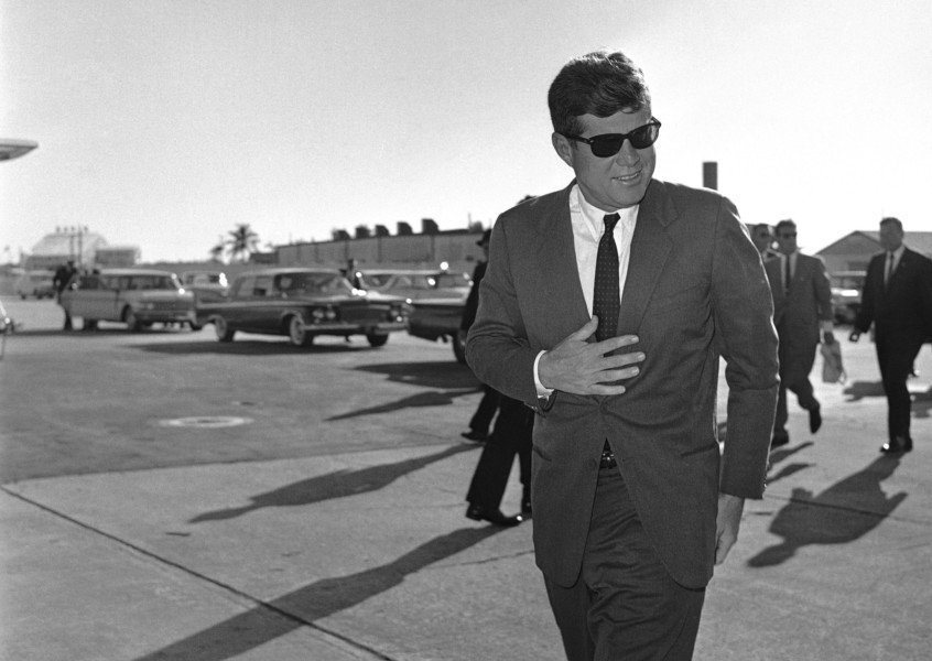 How JFK's road to The White House began in Glasgow trib.al/5o3cCAk #JFK100
