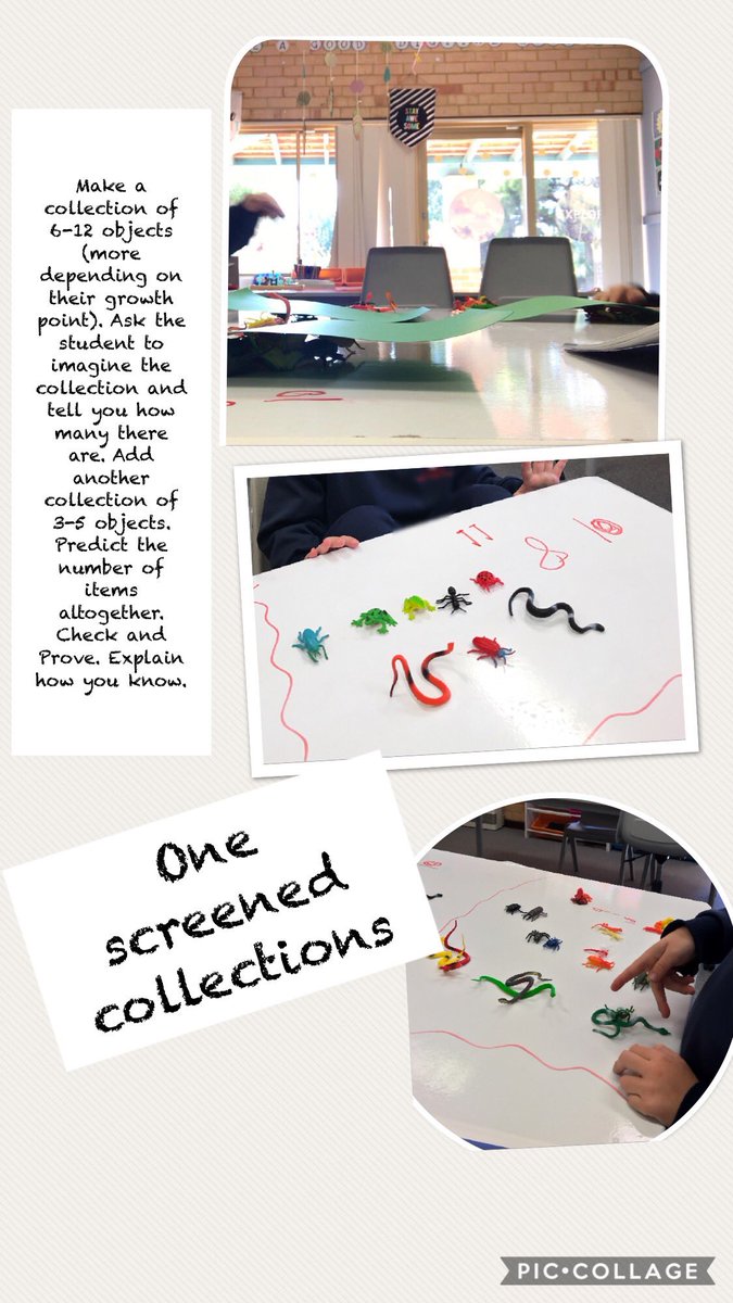 MrsDSoroka's tweet image. #emumaths #EMU #collections #addition #growthpoints