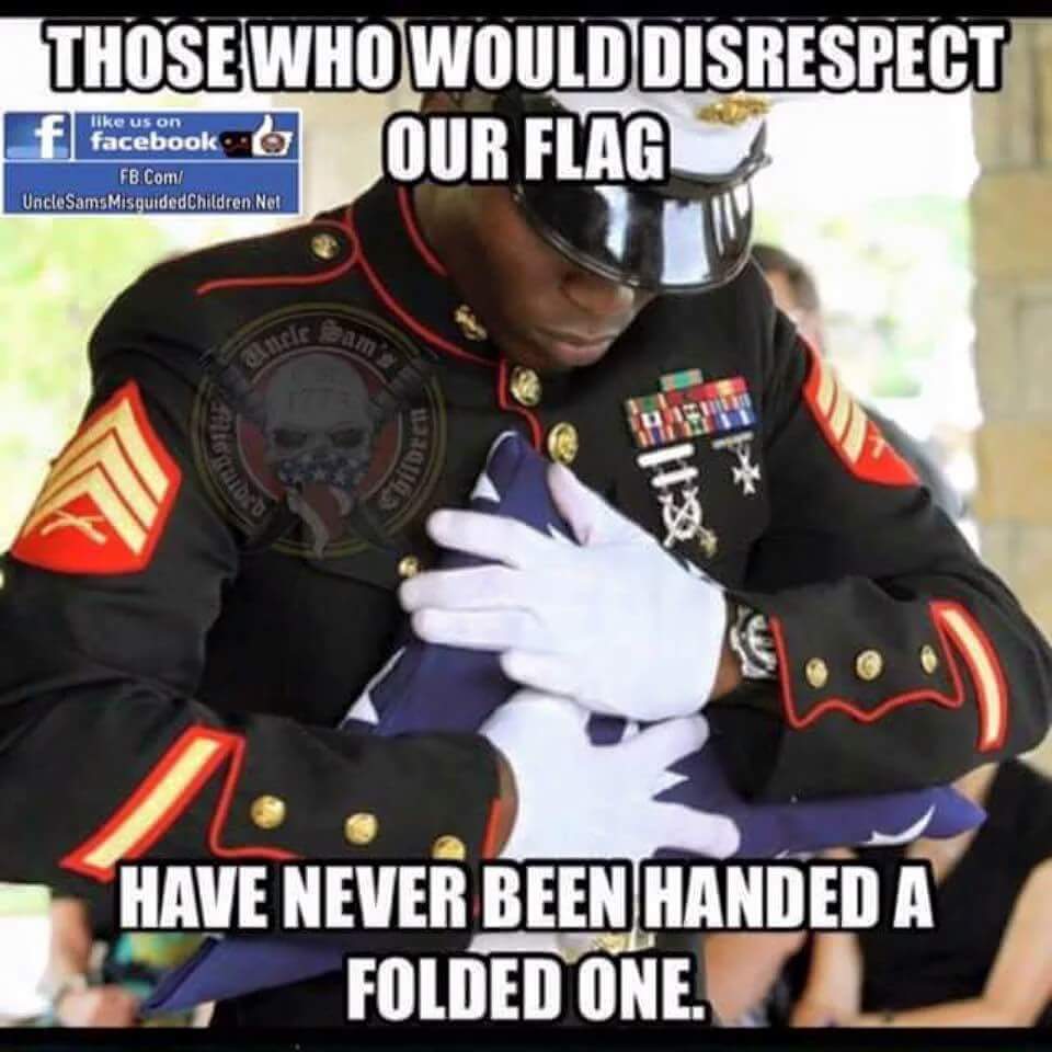 mikandynothem's tweet image. If you think #MemorialDay is about a 3 day weekend, you have NEVER been handed a folded American flag. 
Thank you for your service.
#MAGA