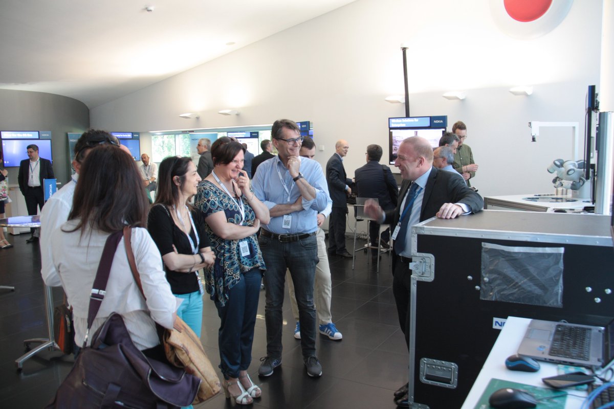 FFassl's tweet photo. #Innovationday  at @Vodafone Italy with @Nokia
demos and presentations creating a lot of interest https://t.co/1N4tIk9wNn