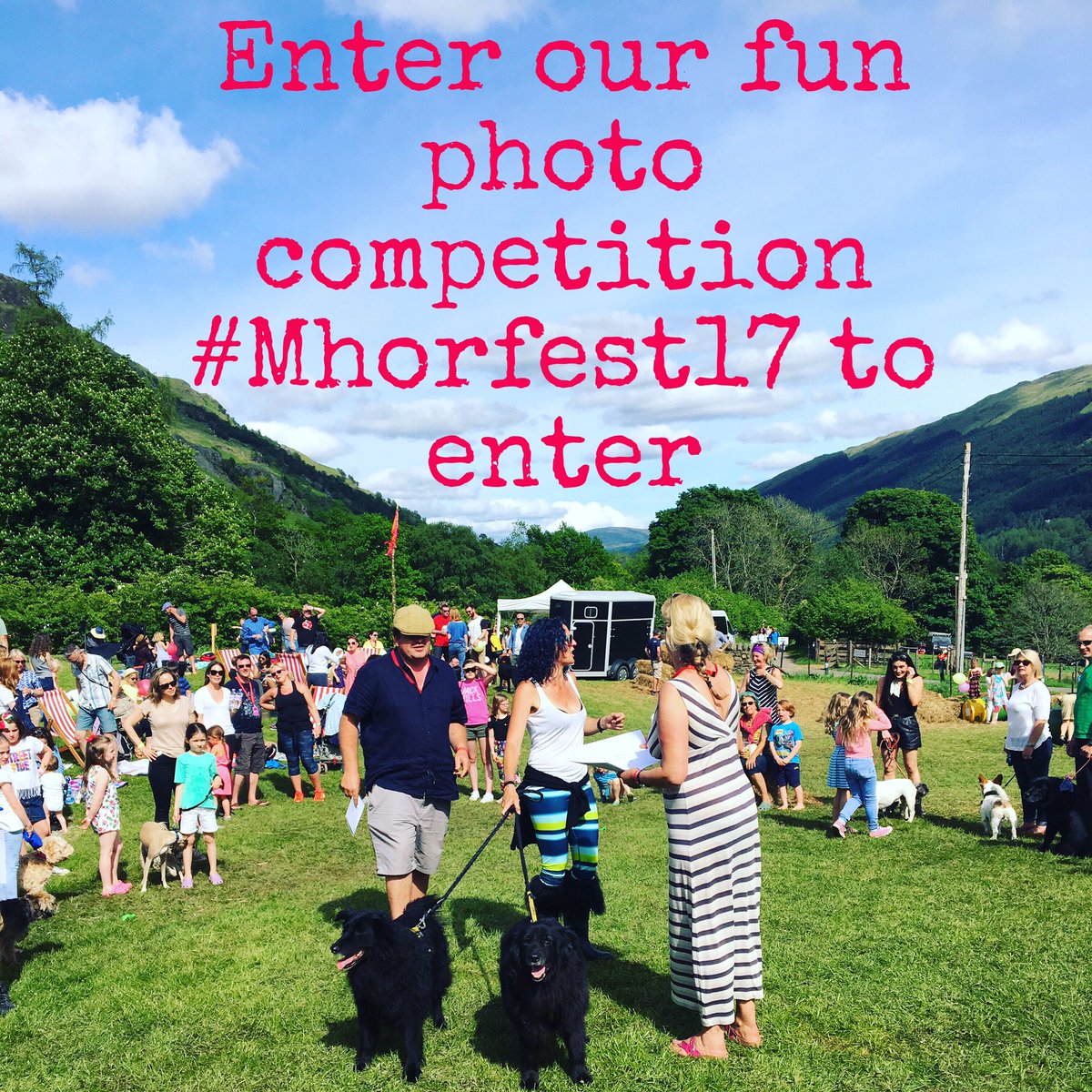 We love your happy pics hashtag #Mhorfest17 to enter our fun photo competition - let's see what you got up to!