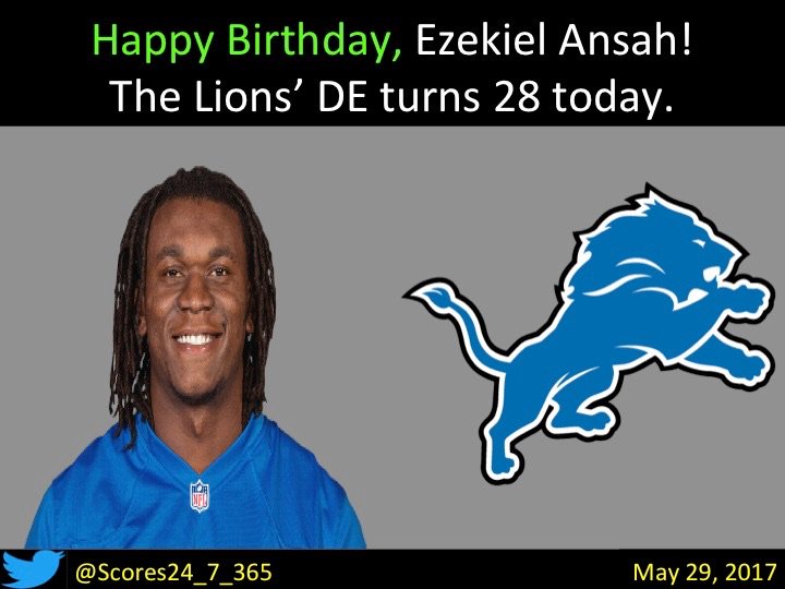  happy birthday Ezekiel Ansah! 