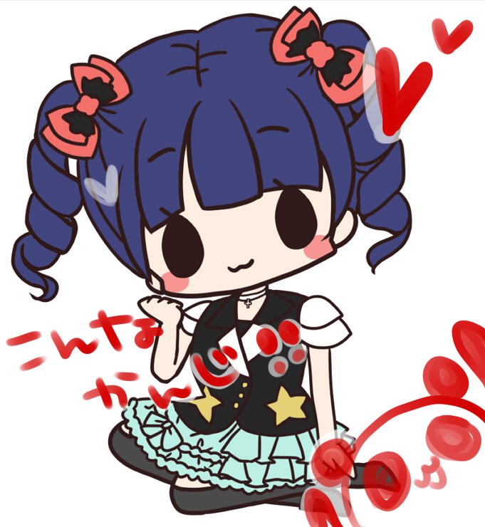 「SML衣装!最後にちゃんと柄も入れるよー!」|里日菜こふゆのイラスト