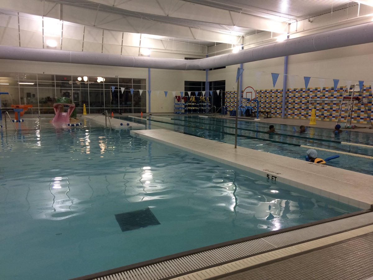 MeghannMollerus's tweet photo. Triad city pools open in less than a week! That's why we're live at @HayesTaylorY talking all things #swim safety. @WFMY #Swim2Live https://t.co/rrDcrejoZ0