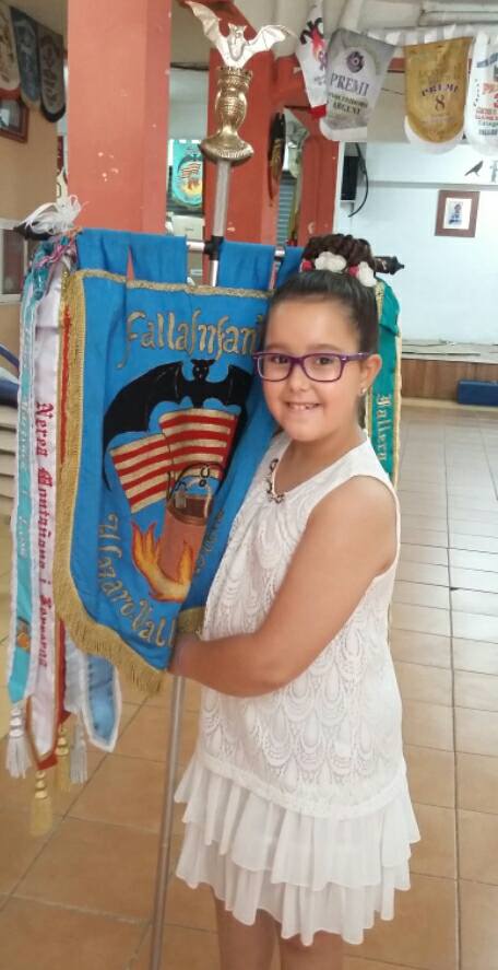 Fallera Mayor Infantil de la <a href="/FallaPouet/">Falla Pouet Campanar</a> 2017-2018, Aroa Risueño Rodriguez. Enhorabuena.
#elpouetdecampanar #ffmm1718 #sompouet