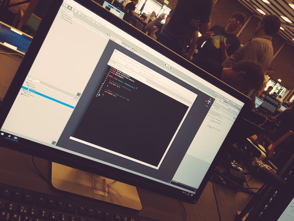 timmoelard's tweet image. Let&apos;s do this. #UnityHackWeek