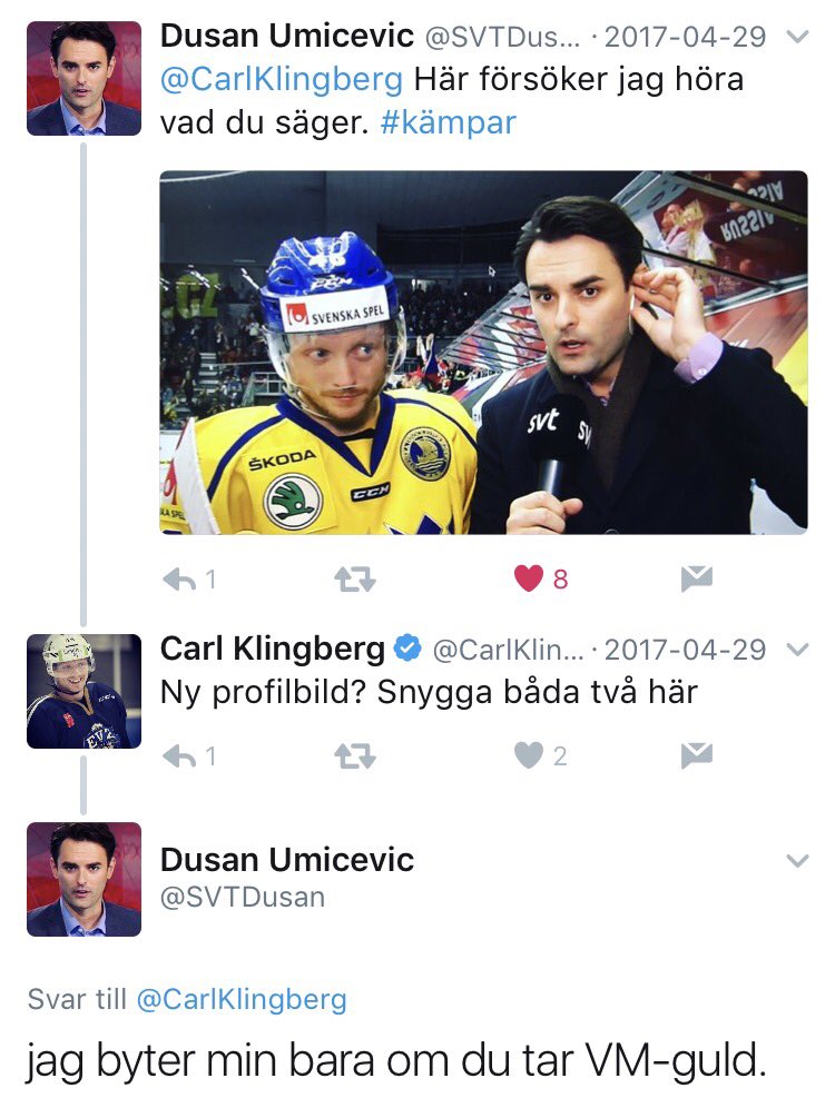 Carl Klingberg tweet media