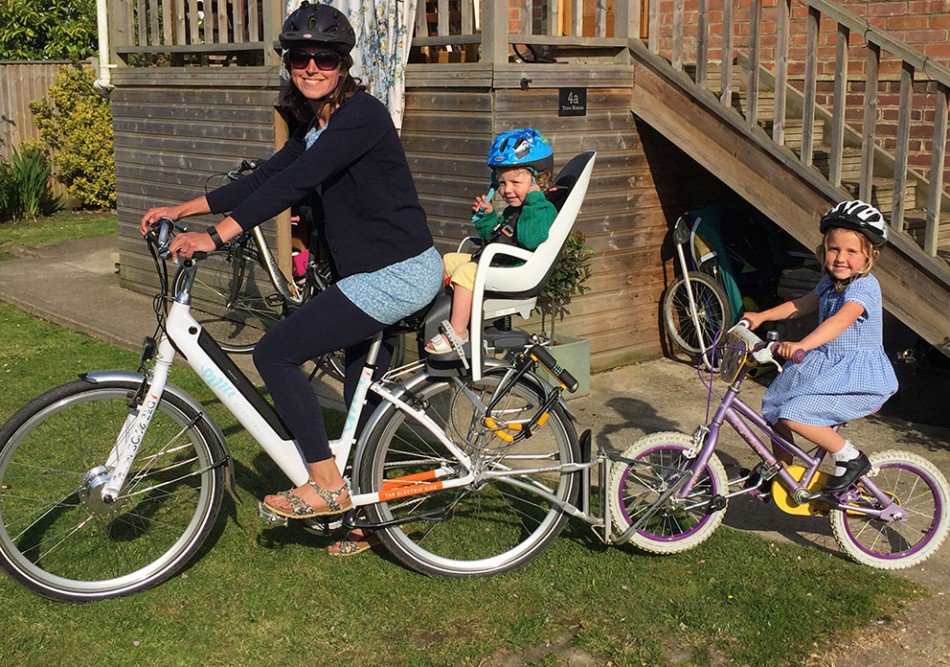 electric bike with kid carrier