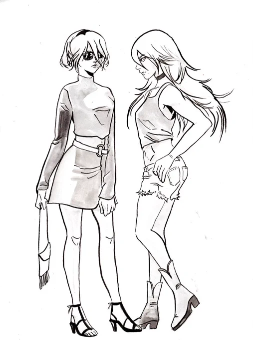 2B and A2 casual clothes again 