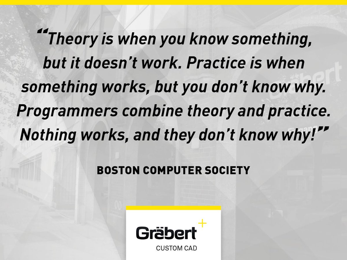 graebertcad's tweet image. Humour can motivate as well. #MotivationMondays #CADisFun