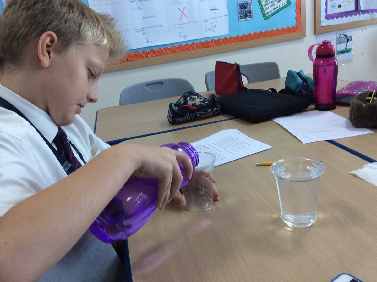 WSO_Year5's tweet photo. Investigating capacity in Maths today 💧💦🍶🥛🍼 https://t.co/WMzJRmXd0T