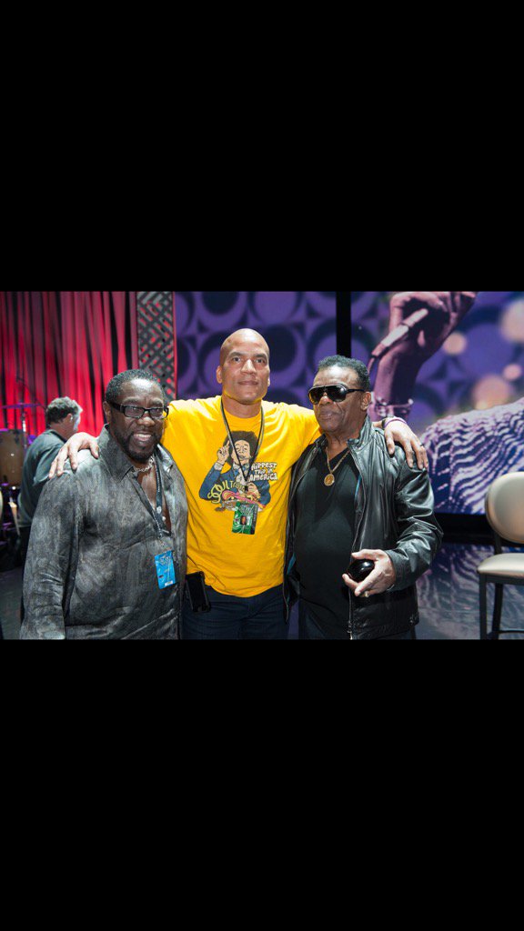 Happy Birthday shout out to Mr Big Ron Isley.  Timeless and Legendary.  On stage with Eddie Levert.  Loved by many. 