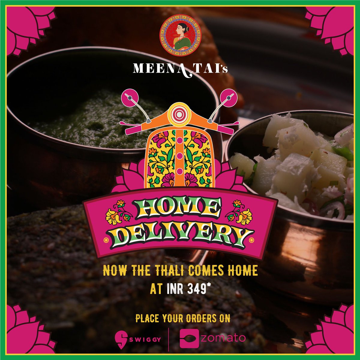 Meenataisvmh's tweet photo. A Maharastrian #Thali is defined by a flavourful selection of delicacies; from the #Koshimbir to the #Shrikhand. Get yours #delivered today! https://t.co/yxaUi5tPuX