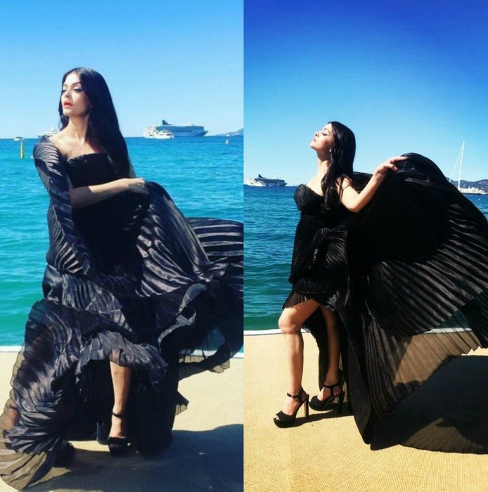 CharuFashionsIn's tweet photo. #Cannes2017: @AishwaryaSpice breaks rules in style, wears glorious blue and #RedGown on #redcarpet!!
#CelebsStyle #CannesFilmFestivals https://t.co/tHfWzVnZYS