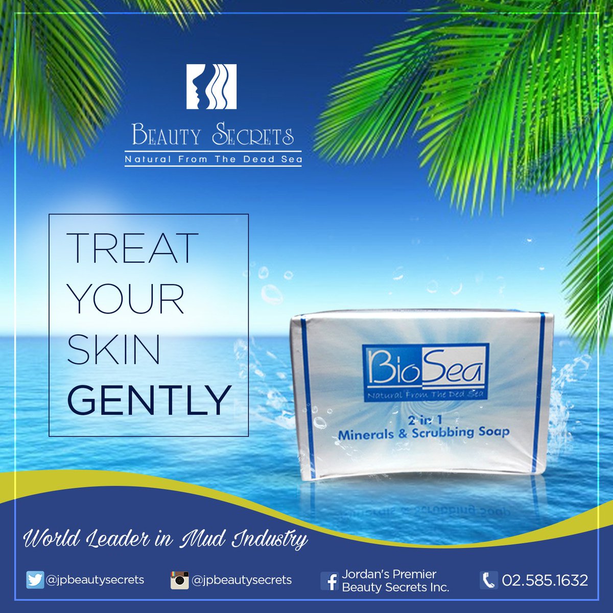 JPBeautySecrets's tweet photo. TREAT YOUR SKIN GENTLY!
Bio Sea 2 in 1 Minerals &amp; Scrubbing Soap
♥♥♥
#beautysecrets
#biosea
#biospa
#mudway https://t.co/uIUhQ9OAr2