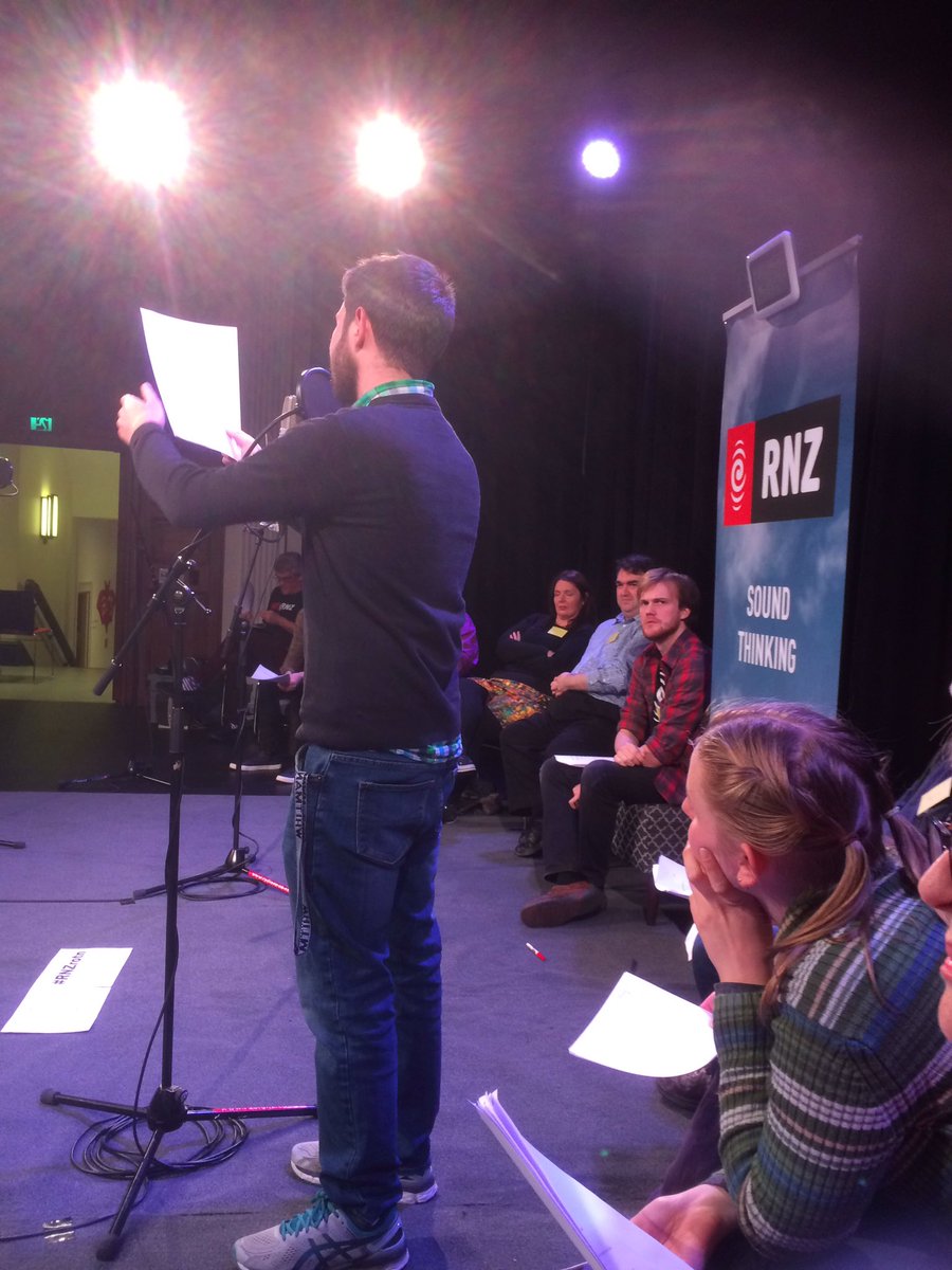 RNZdrama's tweet photo. Here we go #RNZDrama  #rnzrotn https://t.co/CSfiJ4vceJ